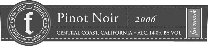 Fat Monk Pinot Noir