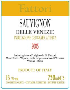 Sauvignon Delle Venezie