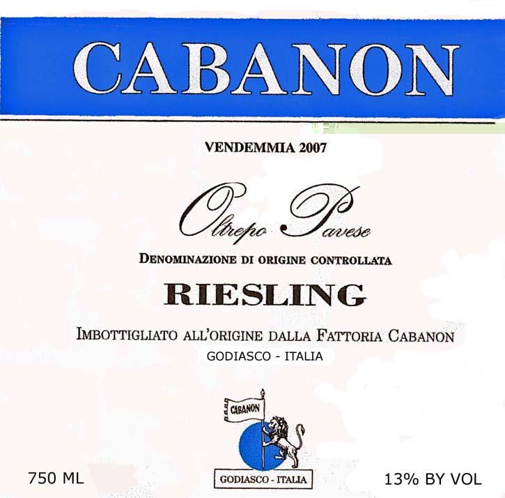 Vendemmia Riesling
