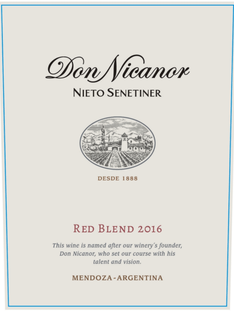 Nieto Senetiner Red Blend