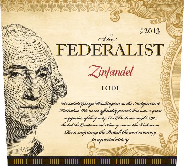 Federalist 1776 Zinfandel