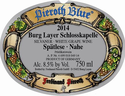 Burg Layer Schlosskapelle Spatlese