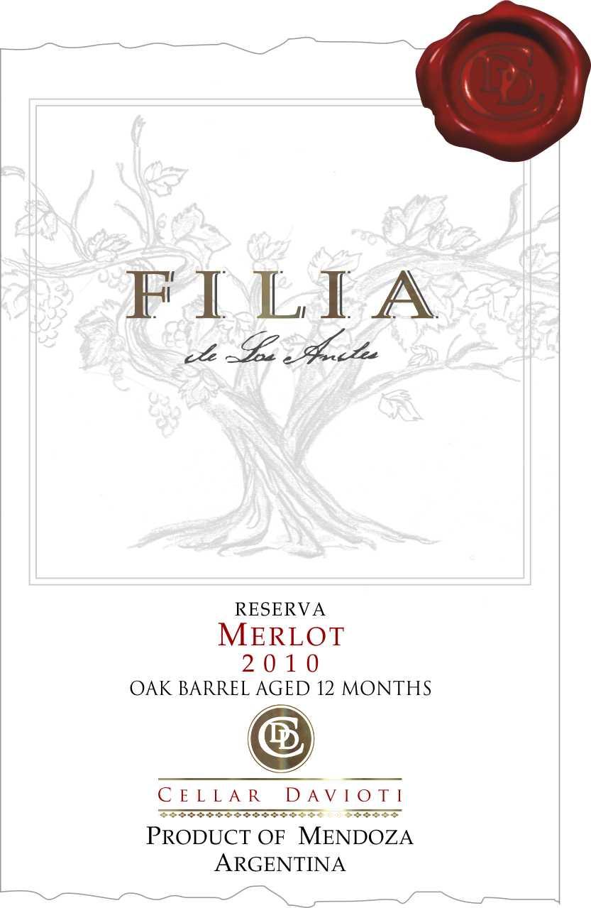 Filia De Los Anster Reserva Merlot