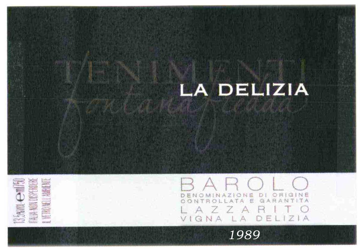 Barolo Lazzarito La Delizia