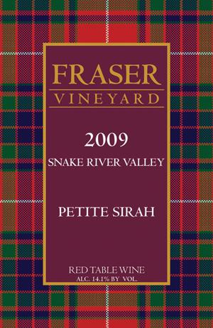 Fraser Vineyard Petite Sirah Red Table Wine