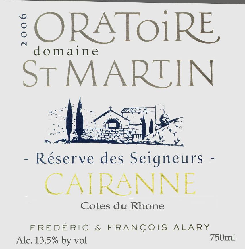 Oratoire Domaine St Martin