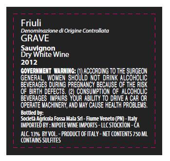 Sauvignon Vendemmia