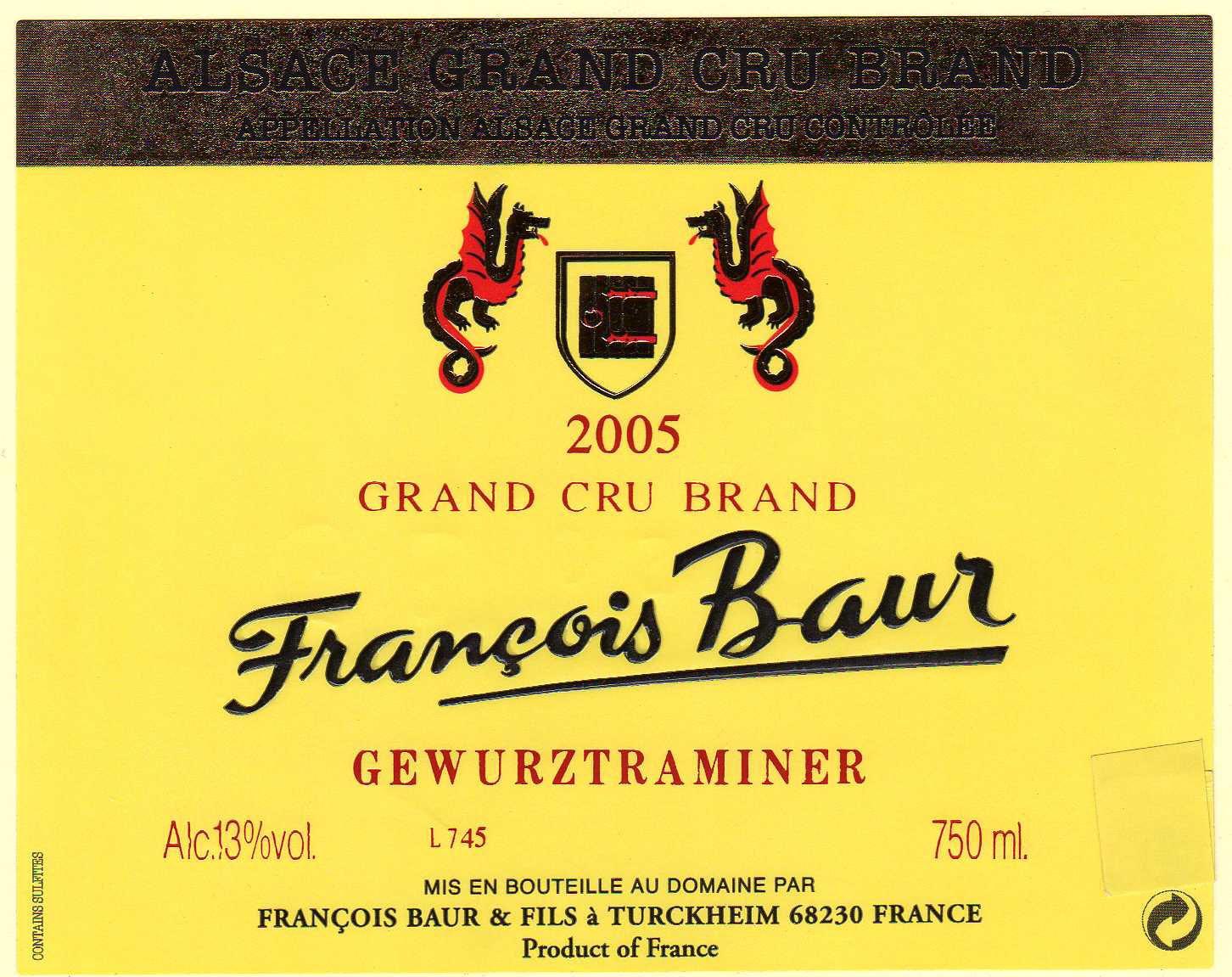 Ce Grand Cru Gewurztraminer