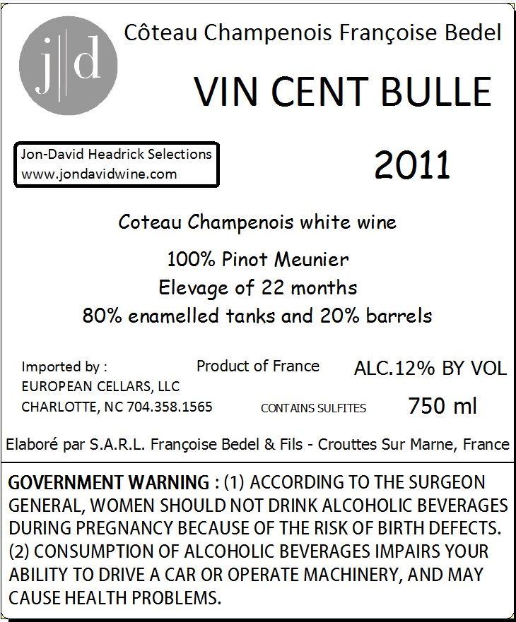 Vin Cent Bulle