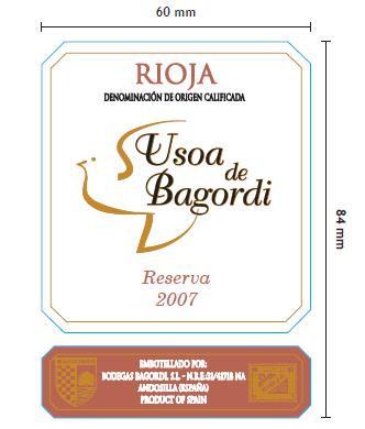 Usoa De Bagordi Reserva