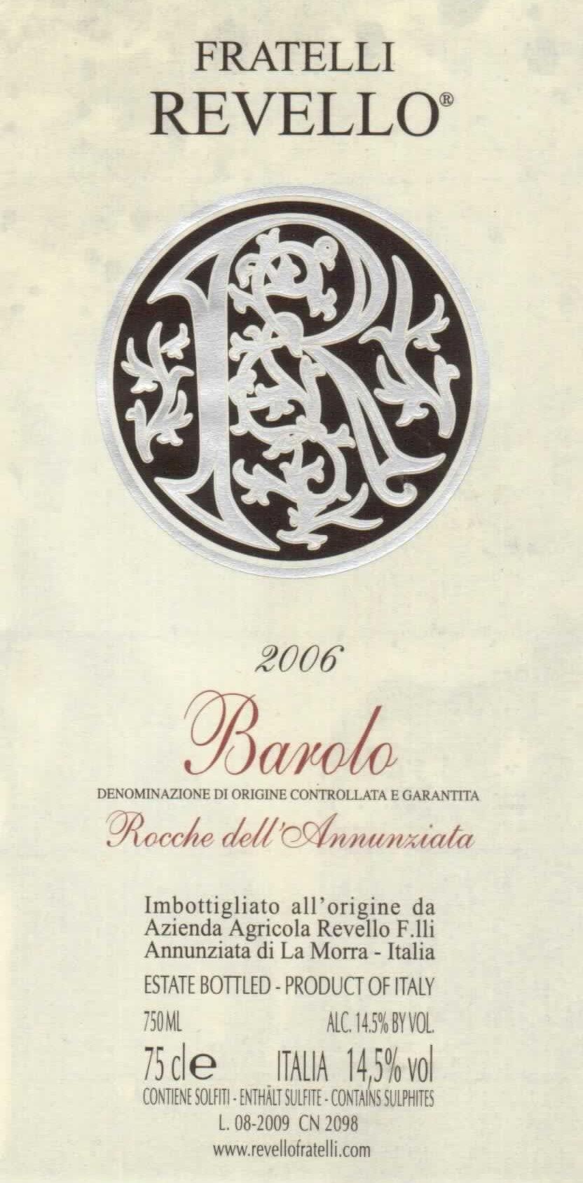 Rocche Dell'annunziata Barolo
