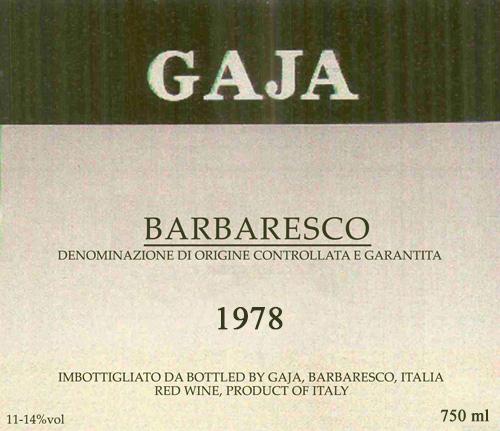 Barbaresco Gaja