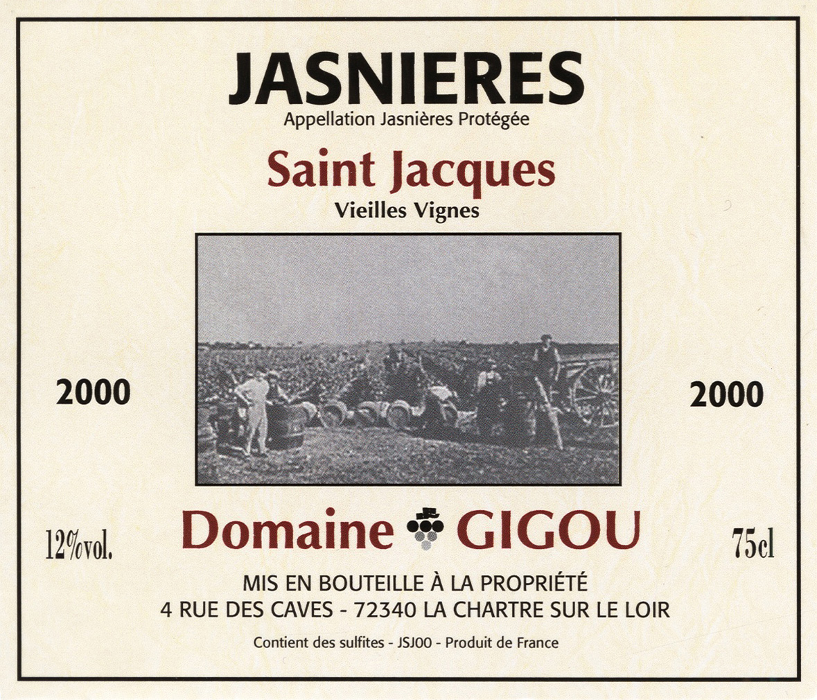 Saint Jacques Vieilles Vignes