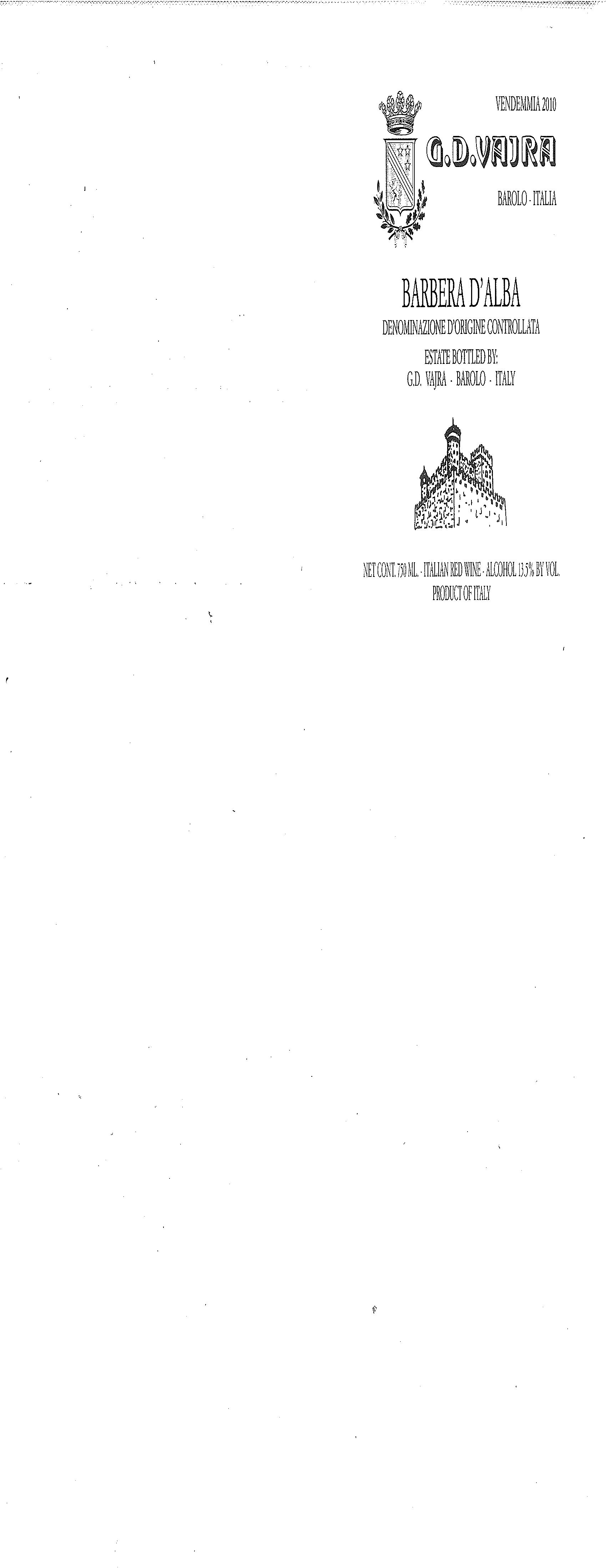 Barbera D'alba