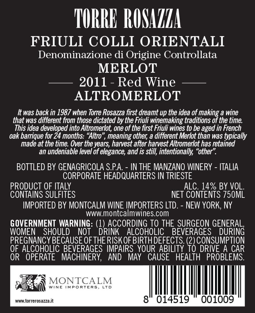 Torre Rosazza Altromerlot