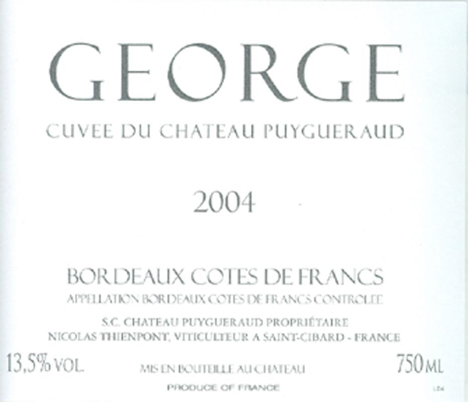Cuvee Du Chateau Puygueraud