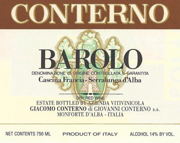 Barolo Denominazione Deorigine Controllata E Garantita