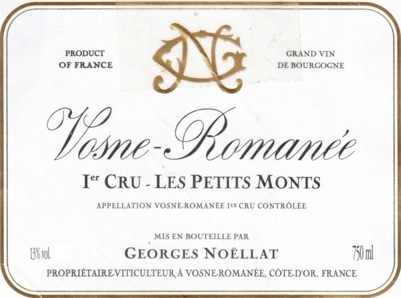 Georges Les Petits Monts Romanée Premier Cru
