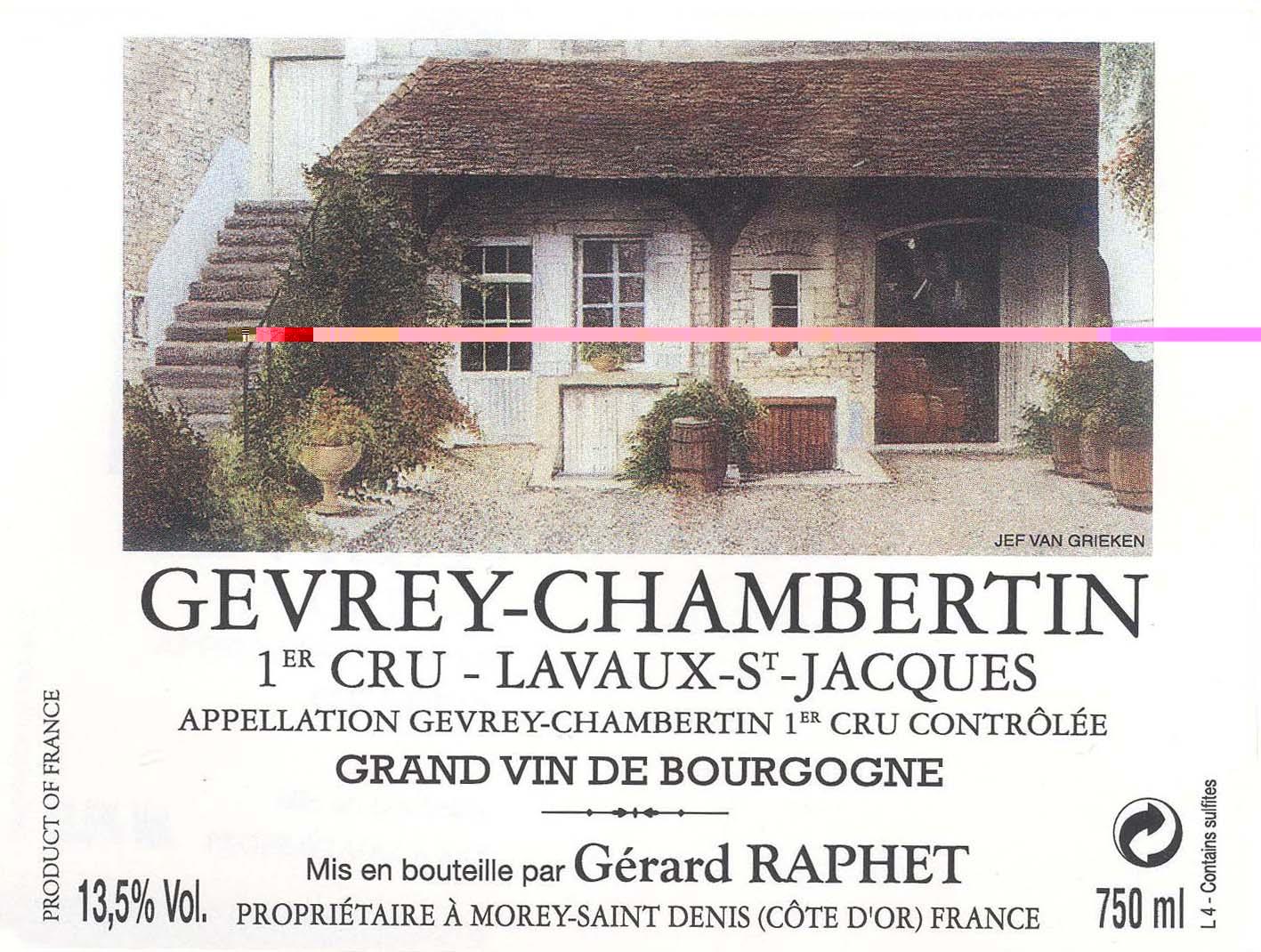 Gevrey - Chambertin 1er Cru