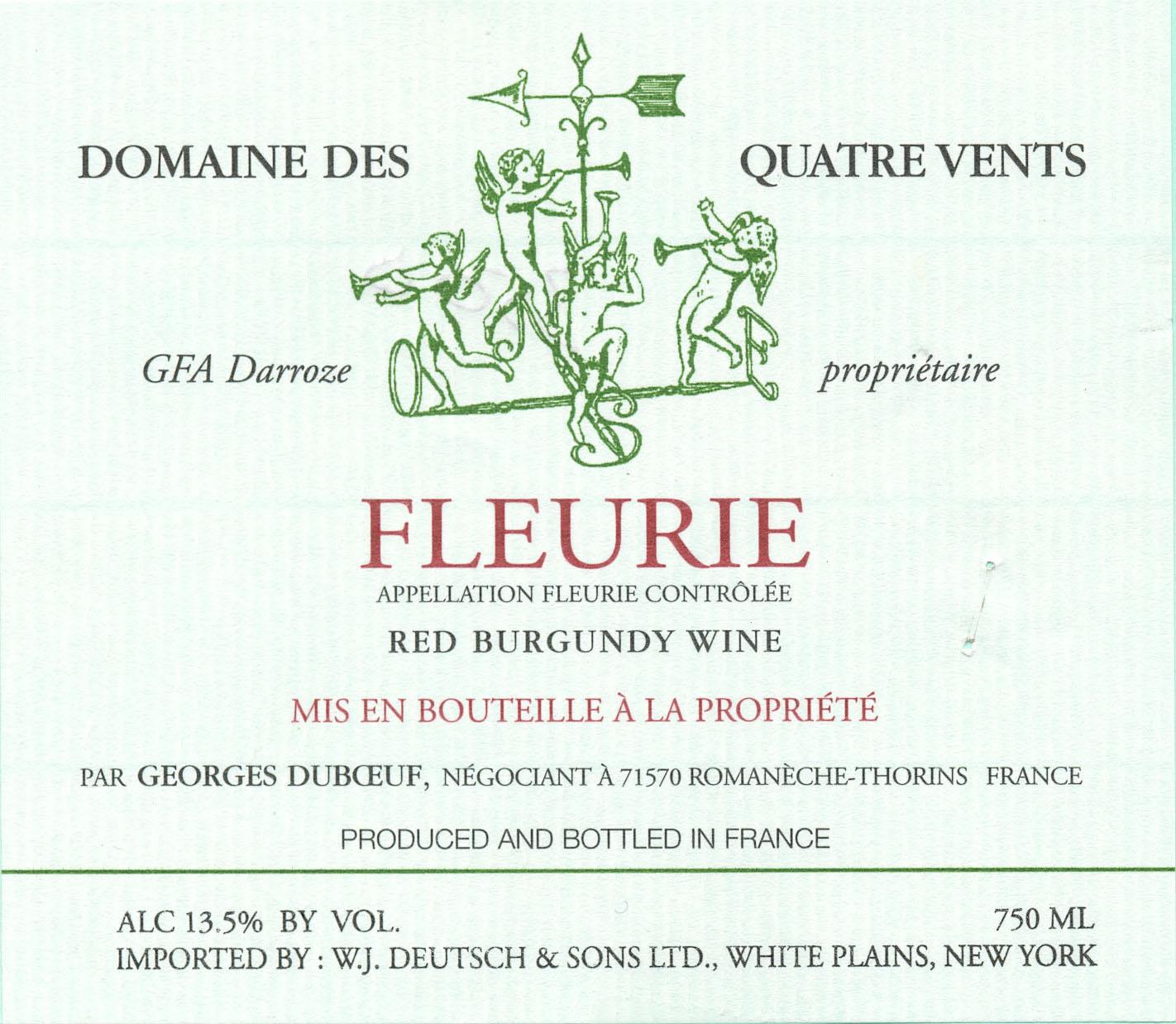 Domaine Des Quatre Vents