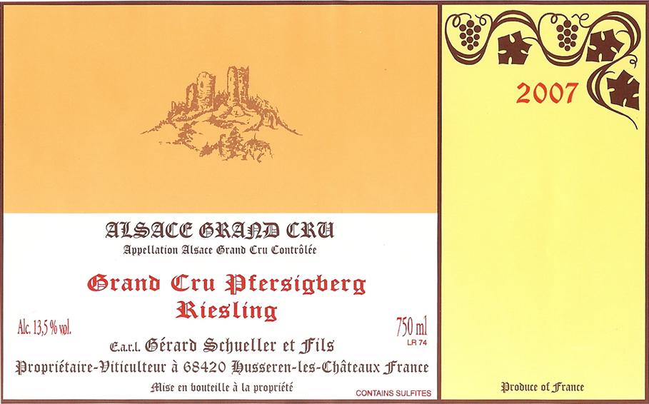 Grand Cru Pfersigberg