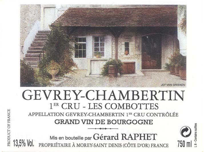 Gevrey-Chambertin 1er Cru Les Combottes