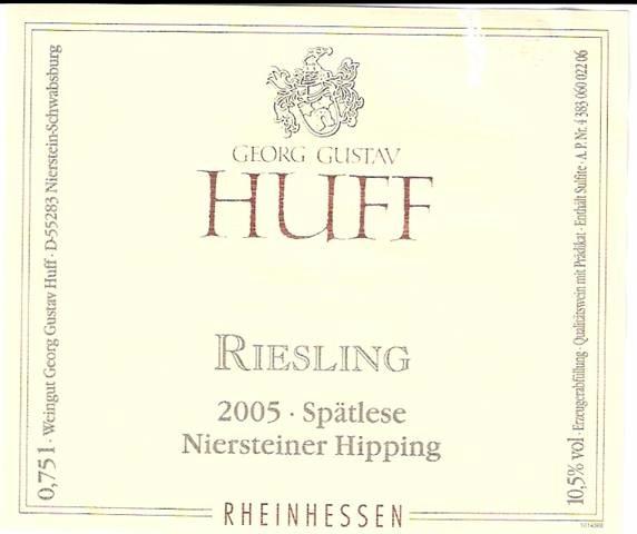 Georg Gustav Huff Riesling
