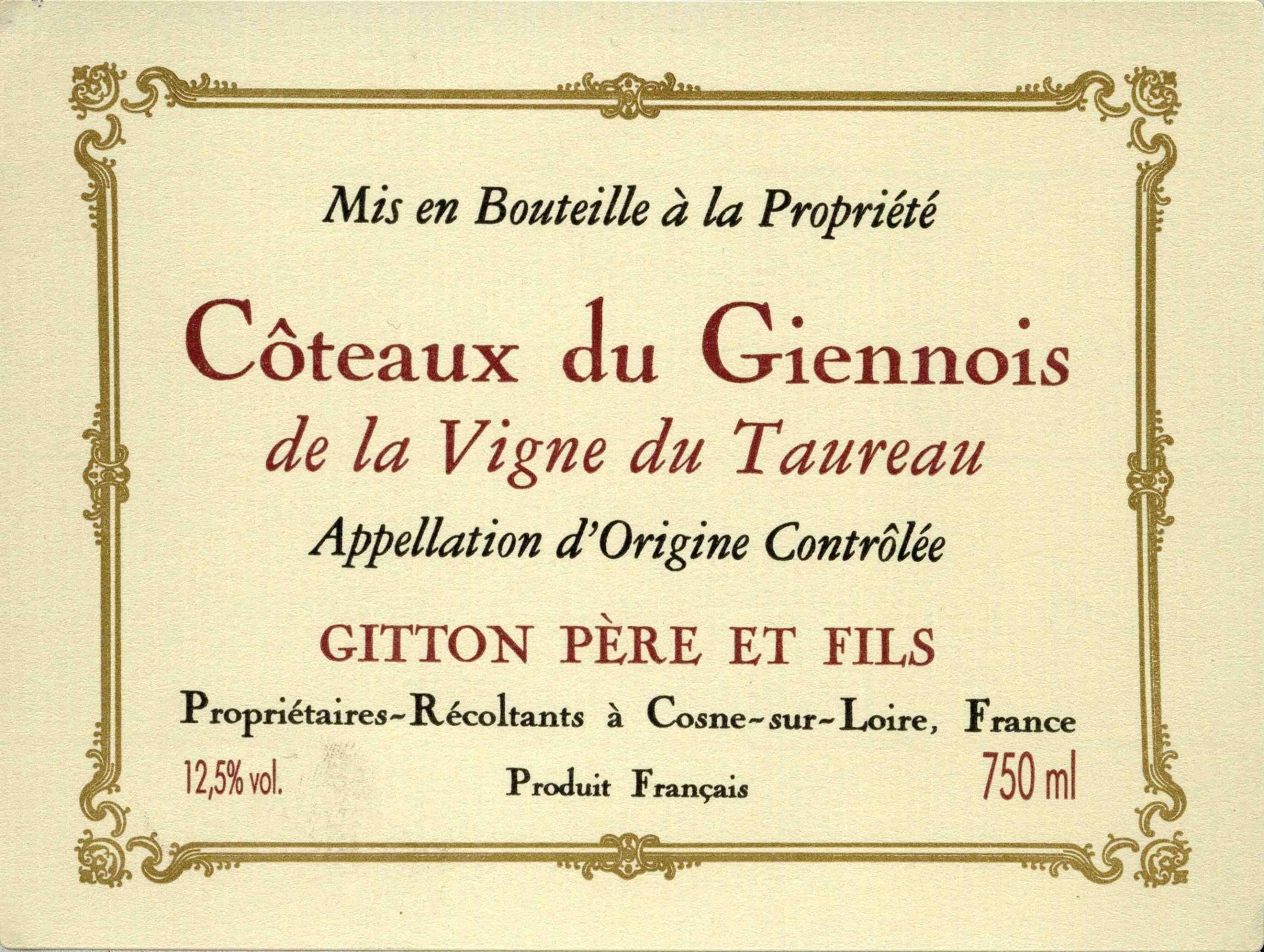 Vigne Du Taureau Rouge