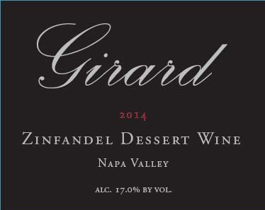Zinfandel Dessert Wine