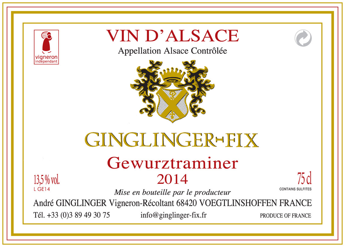 Ginglinger Fix Gewurztraminer