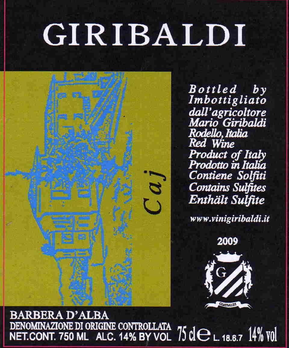 Barbera D'alba