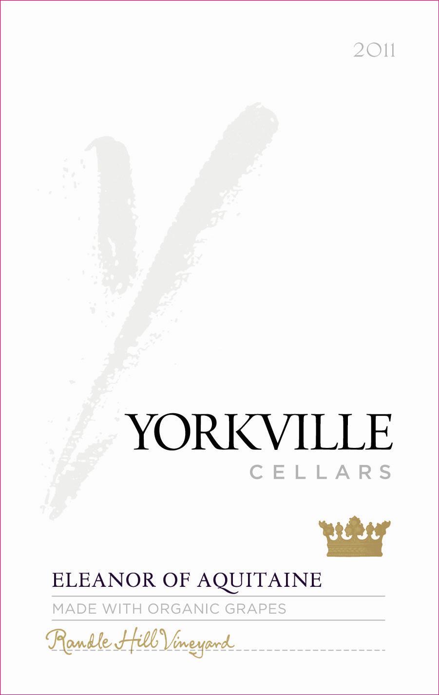Yorkville Cellars Eleanor Of Aquitaine