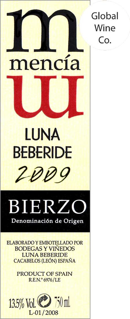 Mencía Ա Luna Beberide Bierzo