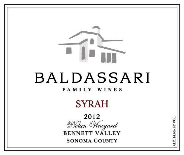 Baldassari Family Wines Nolan Vineyard