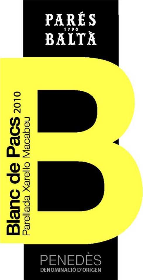 Pares Balta Blanc De Pacs