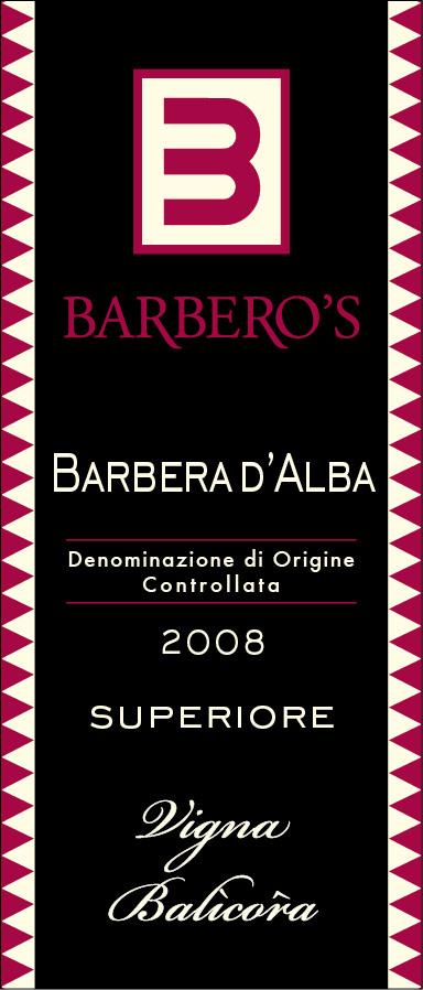 Barbero's Superiore Vigna Balicora