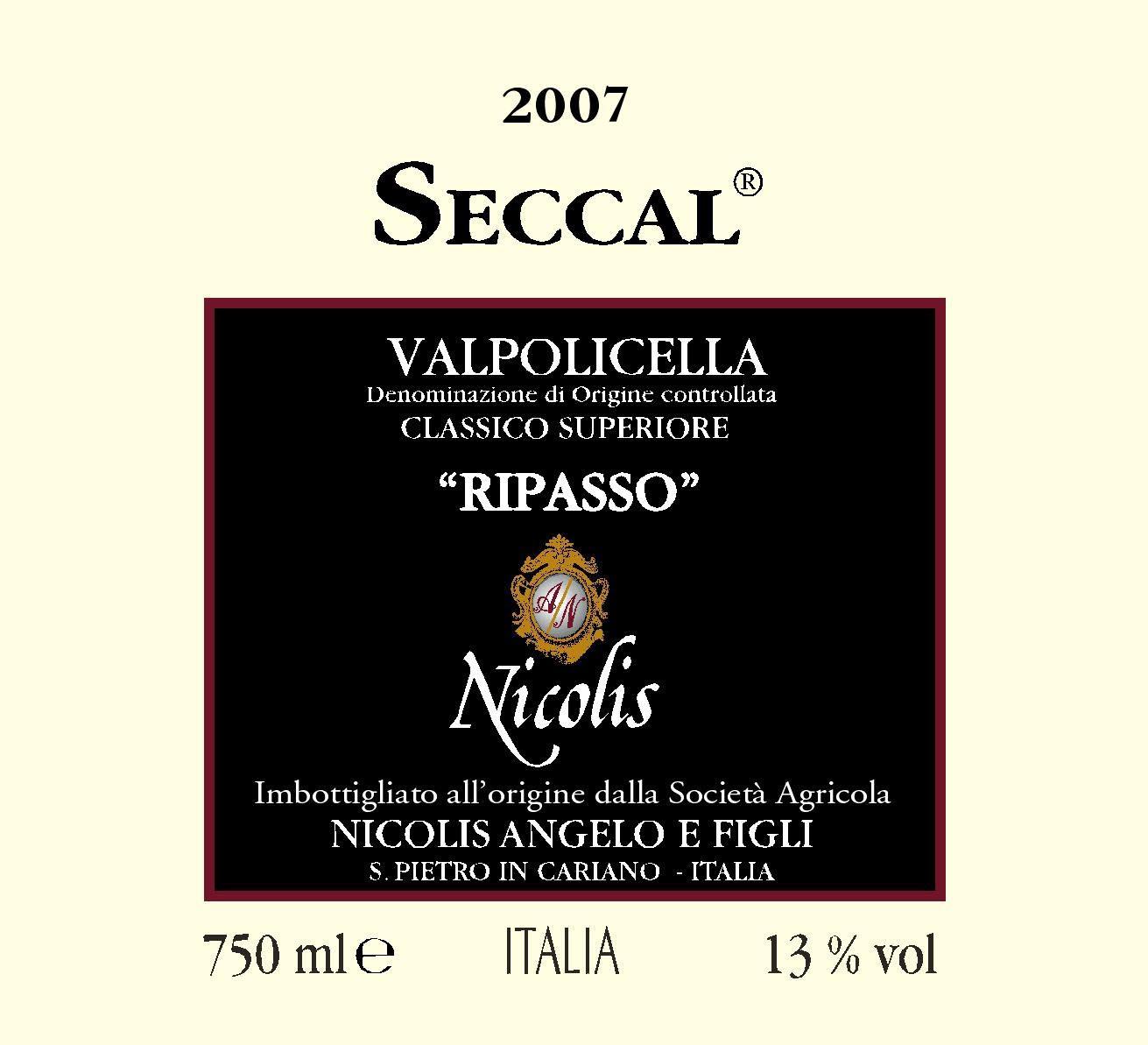 Seccal Valpolicella Ripasso