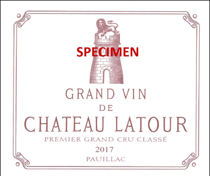 Specimen Grand Vin De Chateau Latour