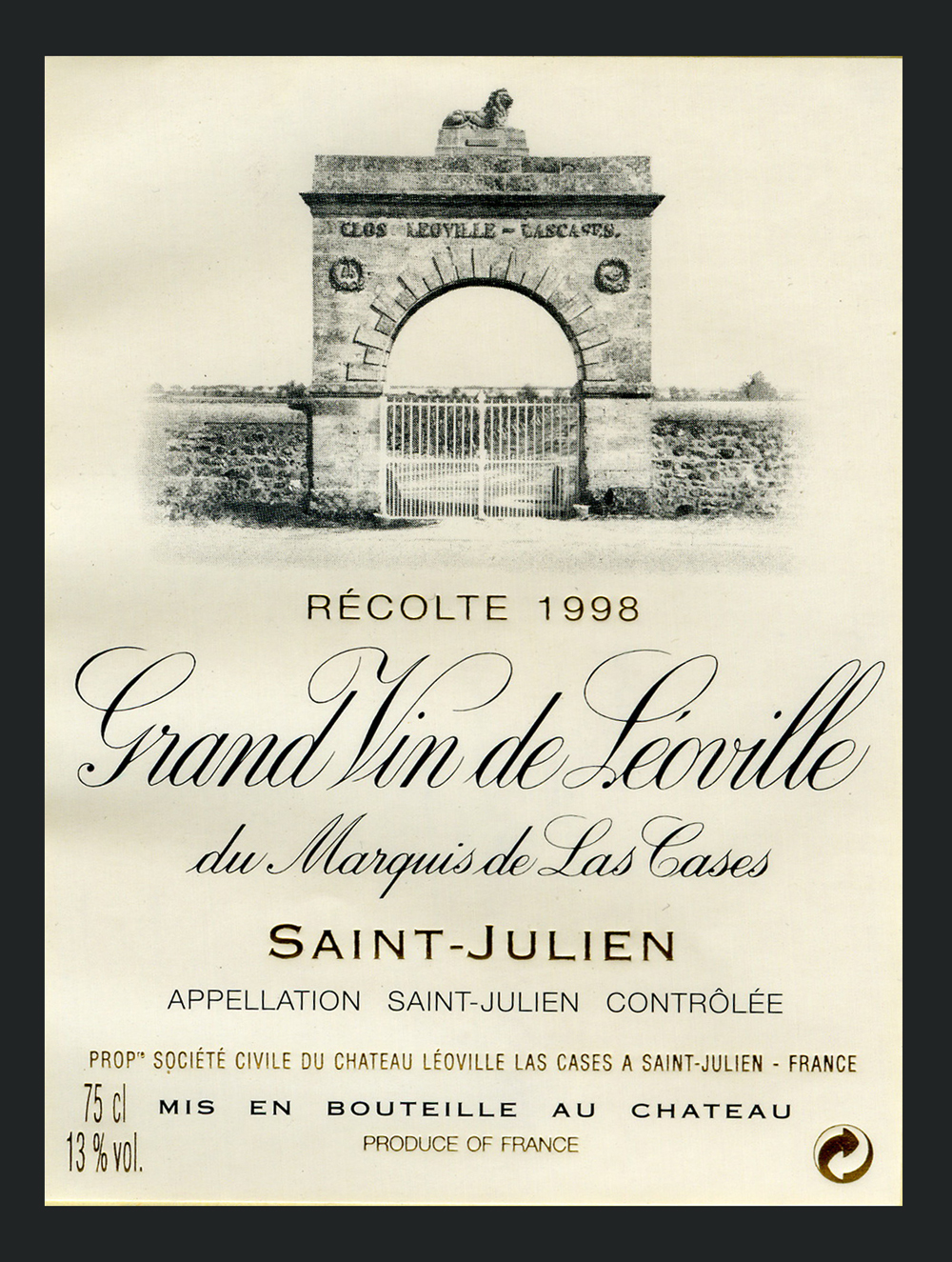 Das Clos Leoville - Cascases