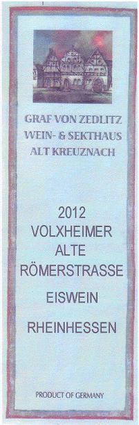 Volxheimer Alte Romerstrasse Eiswein