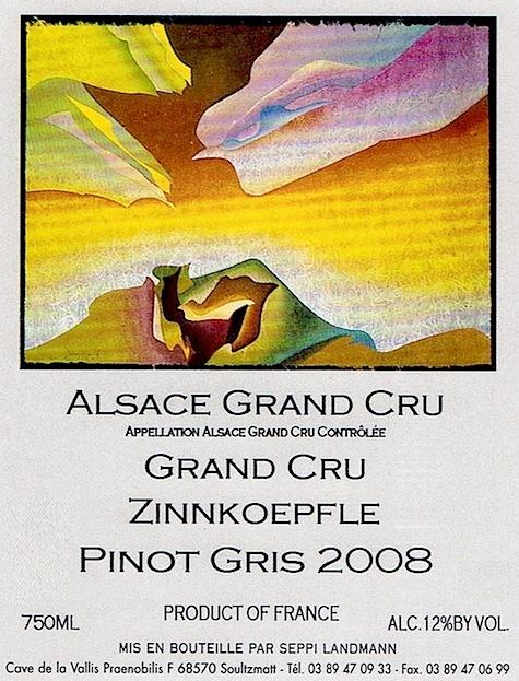 Grand Cru Zinnkoepfle Pinot Gris