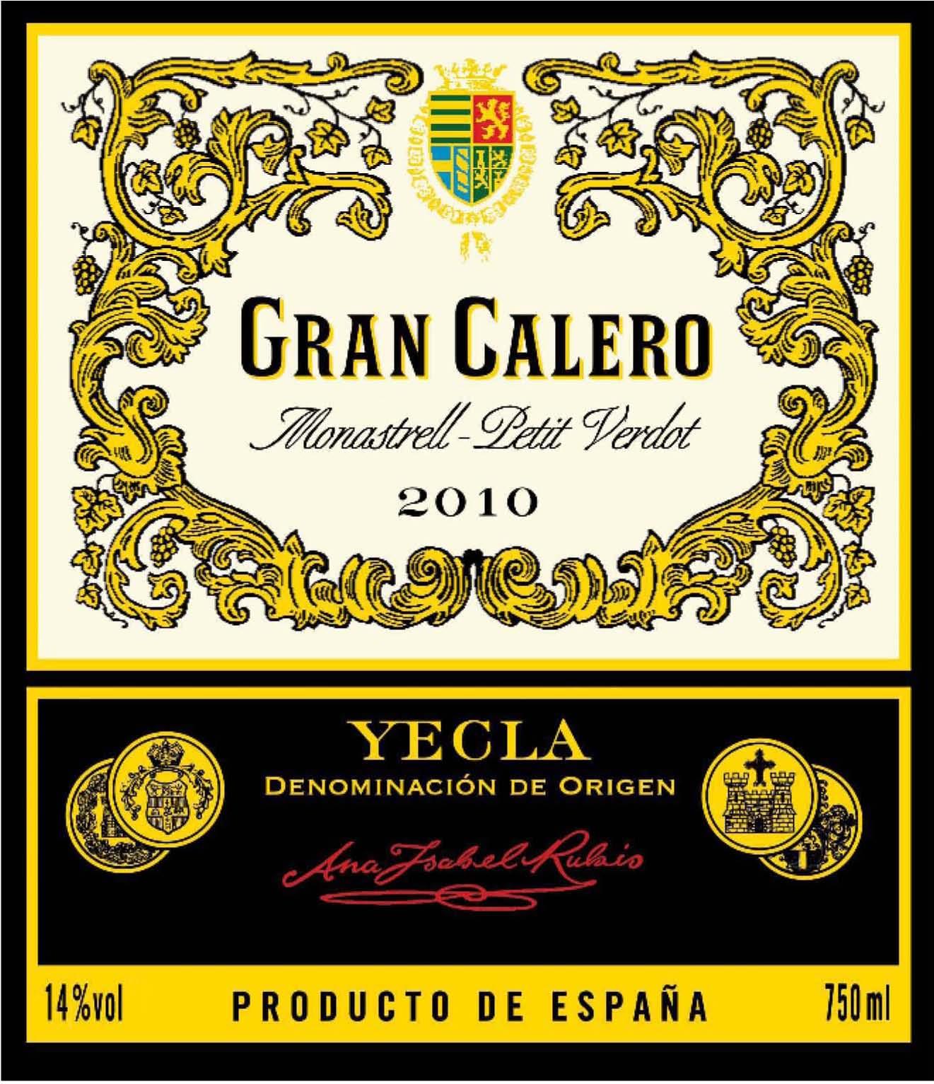 Gran Calero Monastrell - Petit Verdot