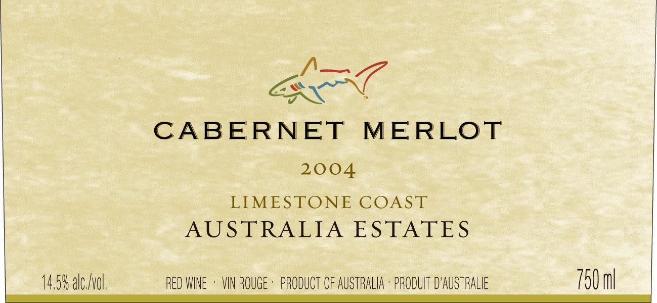 Limestone Coast Cabernet Sauvignon 80% Merlot 20%