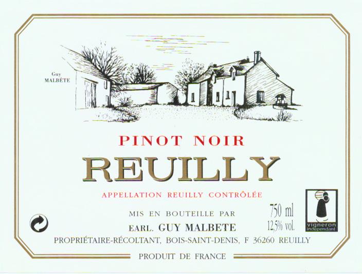 Reuilly Pinot Noir