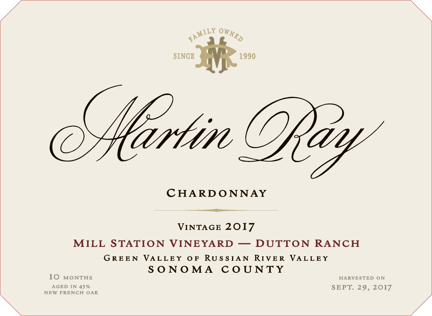 Mill Station Vineyard - Dutton Ranch