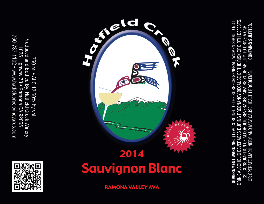 Ramona Valley Ava Gro 365 Sauvignon Blanc