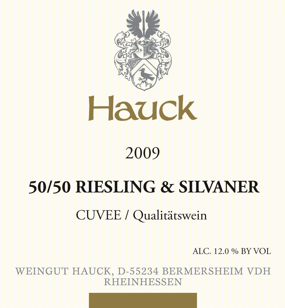 50/50 Riesling & Silvaner