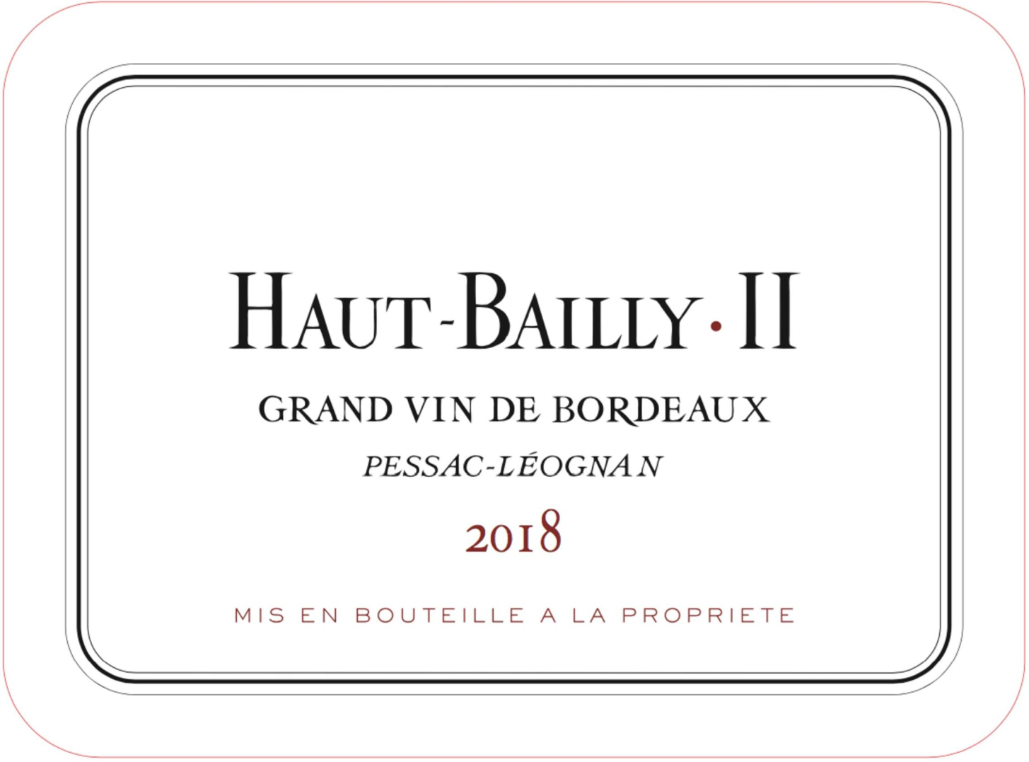 Ii Grand Vin De Bordeaux Pessac - Léognan