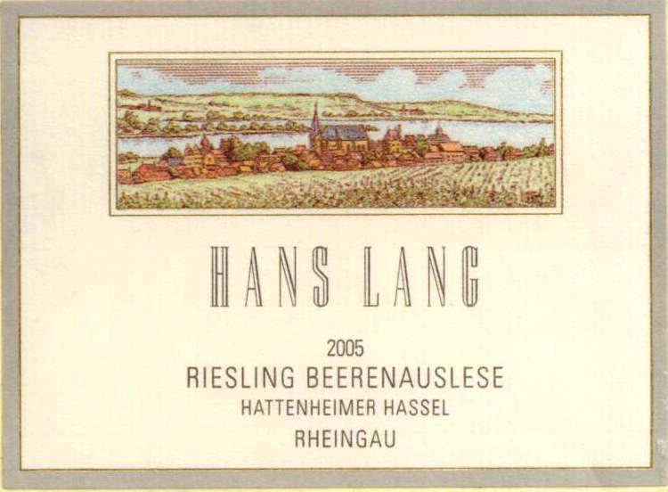 Riesling Beerenauslese