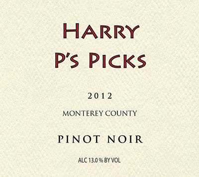 Monterey County Pinot Noir 201